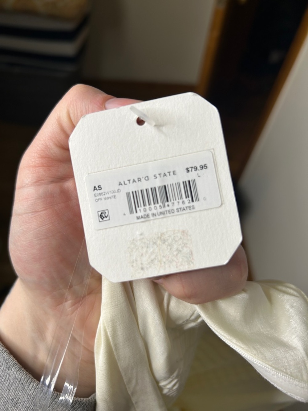 NWT Altar’d State Strapless Satin Bubble Hem Mini Dress - Picture 2 of 7